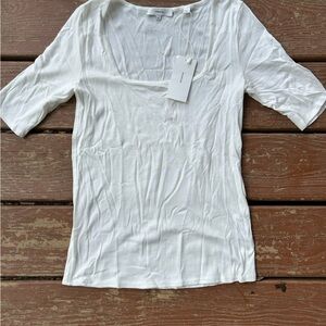 Vince White Women's Top